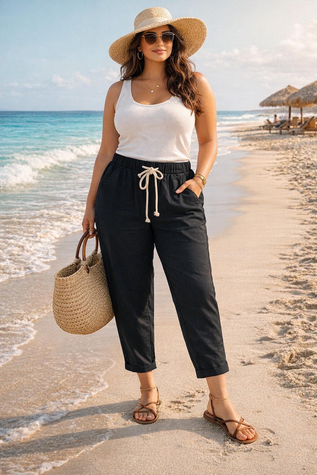 Що взяти у відпустку жінці plus size